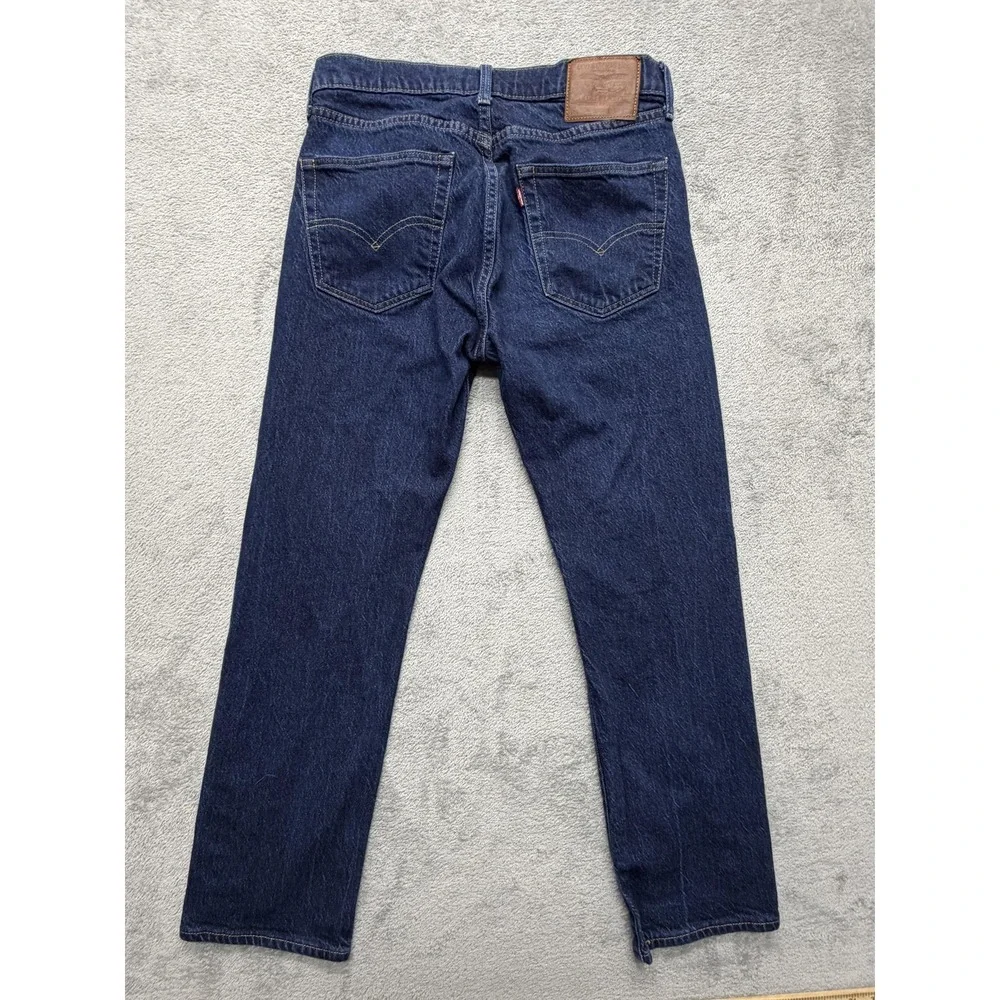 Levi's 505 Jeans Mens Measured 31x28 Denim Straight Leg‎ Regular Fit 00505-3037